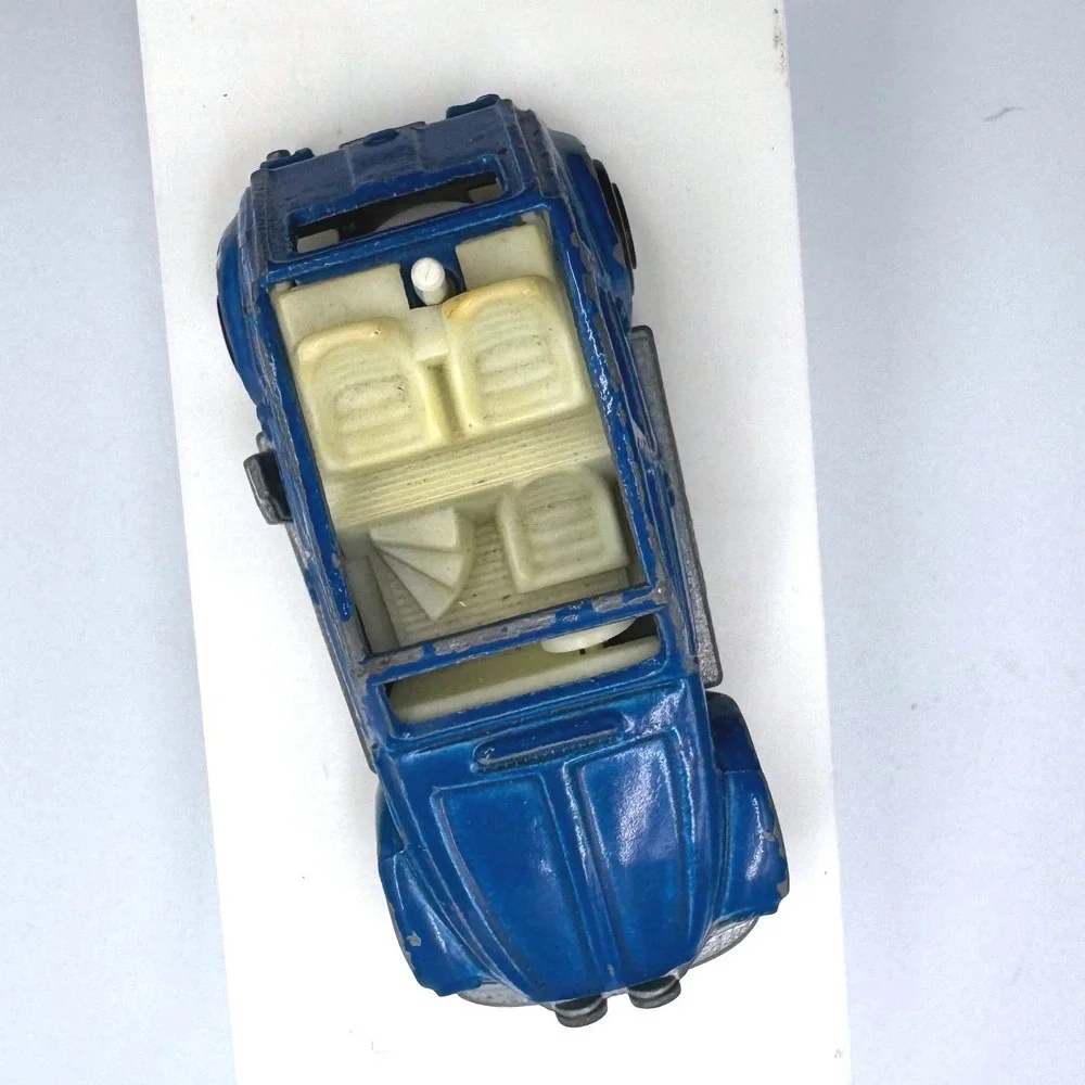 Majorette Maharadjah No 237 Blue Diecast Car 1/60 Made in France Vintage Toy